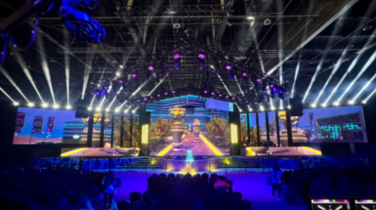 GoTF: lighting, truss, sound, led screen & show design at ADNEC, 2025
