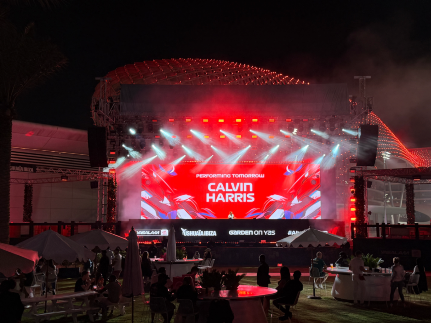 Calvin Harris @ F1
