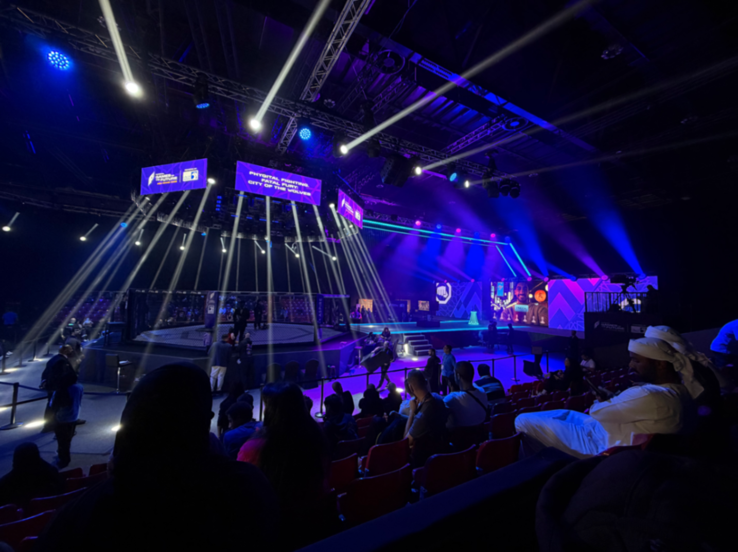 GoTF: lighting, truss, sound, led screen & show design at ADNEC, 2025